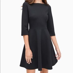 NWT KATE SPADE Boat Neck Fit and Flare Ponte Dress Size XS